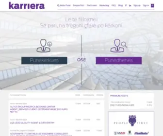 Karriera.al(Elton Ilirjani) Screenshot