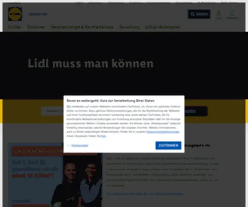 Karriere-Bei-Lidl.com(Deine Karriere bei Lidl) Screenshot