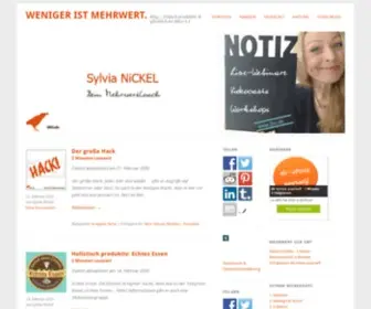 Karrierenachmass.de(Weniger ist Mehrwert) Screenshot