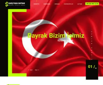 Karsiyakabayrak.com(Karşıyaka İzmir Bayrakcı) Screenshot
