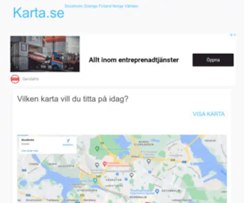 Karta.se(Kartor) Screenshot