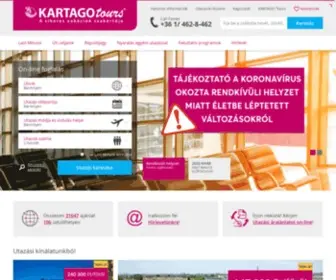 Kartagotours.hu(Nyaralás) Screenshot