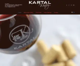 Kartal.com.mk(Kartal Winery) Screenshot