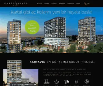 Kartalwings.com(Kartal Wings Konut Projesi) Screenshot