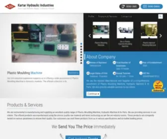 Kartarhydraulic.com(Kartar Hydraulic Industries) Screenshot