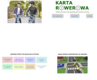 Kartarowerowa.net.pl(Testy na kart) Screenshot