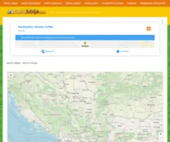Kartasrbije.com(Karta Srbije) Screenshot