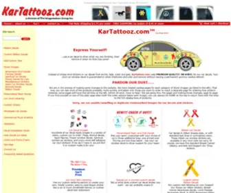 Kartattooz.com(Car decals) Screenshot