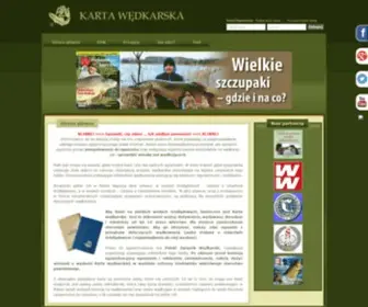 Kartawedkarska.pl(Karta wędkarska) Screenshot