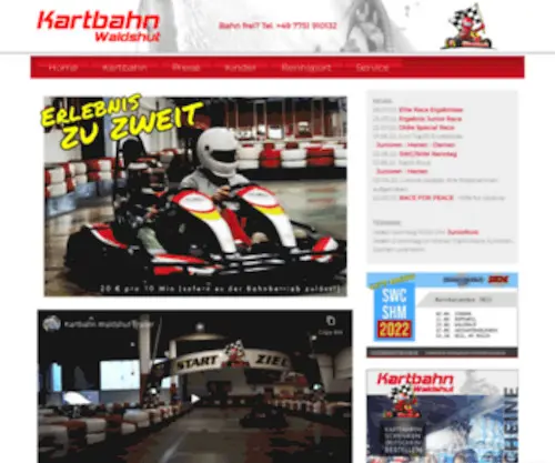 Kartbahn-Waldshut.de(Kartbahn Waldshut) Screenshot