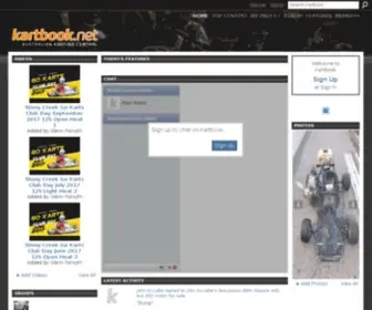 Kartbook.net(Australian Karting Forum) Screenshot