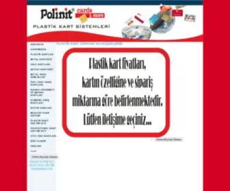 Kartdunyasi.com(Polinit Plastik Kart Sistemleri) Screenshot