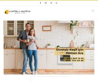 Kartelamutfak.com(Kişiye Özel Mutfak Dolabı ve Gardırop Tasarımları) Screenshot