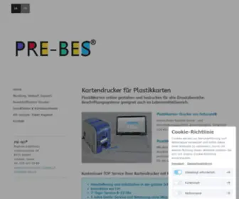 Kartendrucker-SChweiz.ch(Kartendrucker für Kunststoffkarten) Screenshot