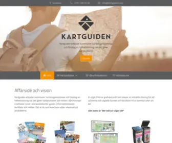 Kartguiden.com(Startsida) Screenshot