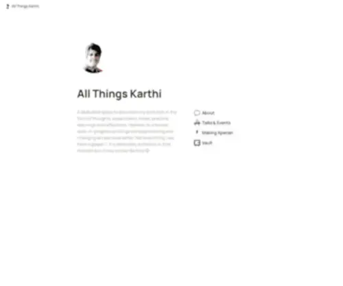 Karthis.com(Karthis) Screenshot