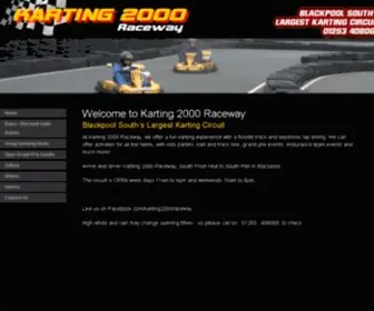 Karting2000.com(Karting 2000 Raceway Blackpool) Screenshot