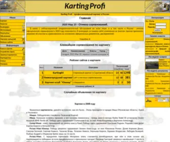 Kartingprofi.ru(картинг) Screenshot