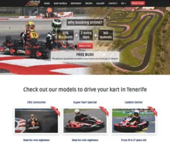 Kartingtenerife.com(Karting Tenerife) Screenshot