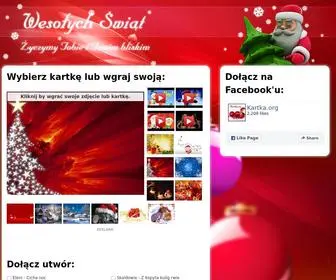 Kartka.org(Kartka na Boże Narodzenie i Wigilię) Screenshot