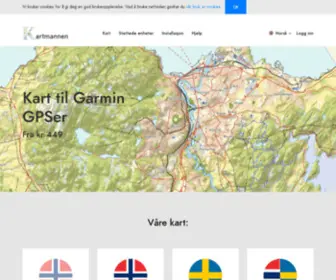 Kartmannen.no(Kart til Garmin) Screenshot