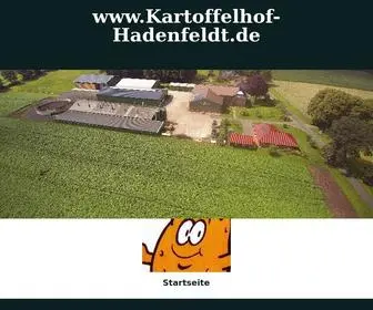 Kartoffelhof-Hadenfeldt.de(Startseite) Screenshot