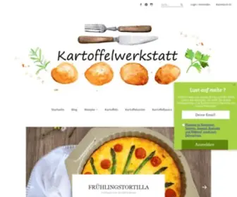 Kartoffelwerkstatt.de(Startseite) Screenshot