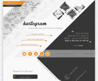 Kartogram.co.uk(Bespoke Web Application Design And Development) Screenshot