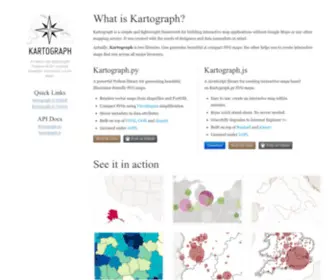 Kartograph.org Screenshot