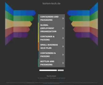 Karton-Tech.de(Startseite) Screenshot