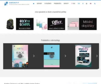 Kartonpp.cz(Výrobce školních potřeb a kancelářských potřeb) Screenshot