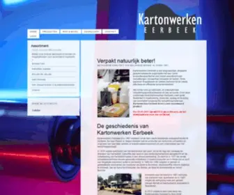 Kartonwerken.nl(Kartonwerken Eerbeek B.V) Screenshot
