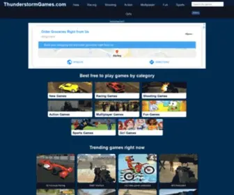 Kartoongames.com(Play the best free to play online games at Thunderstormgames.com) Screenshot
