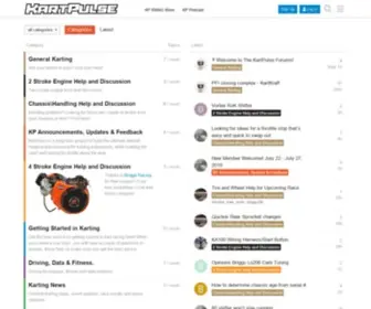 Kartpulse.com(Karting’s Community Hub) Screenshot