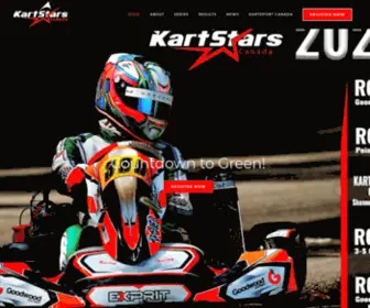 Kartsportcanada.ca(Kart Stars Canada) Screenshot