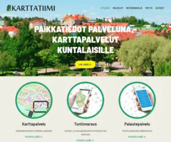 Karttatiimi.fi(Karttapalvelut kuntalaisille) Screenshot