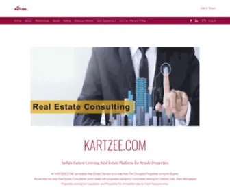 Kartzee.com(Real Estate Consultants) Screenshot