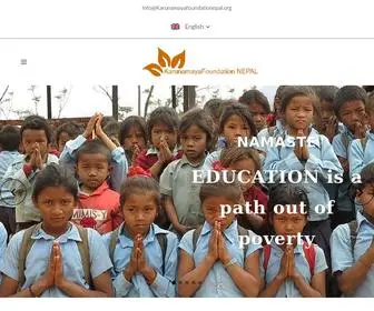 Karunamayafoundationepal.org(Karunamaya Foundation Nepal) Screenshot
