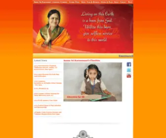 Karunamayi.co(Karunamayi) Screenshot