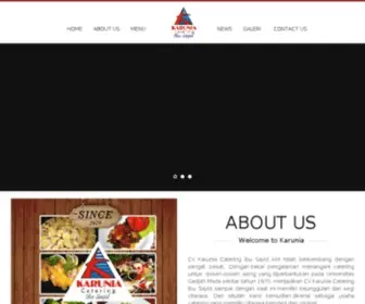 Karuniacatering.com(Karunia Catering) Screenshot