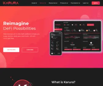 Karura.network(The DeFi & Liquidity Hub of Polkadot) Screenshot