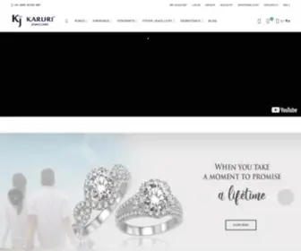 Karurijewellers.com(Karuri Jewellers) Screenshot