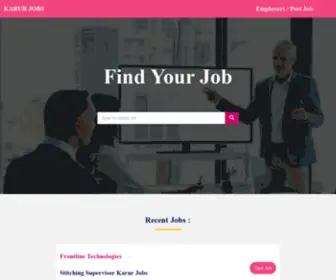Karurjobs.in(A Dedicated Job Portal for Karur) Screenshot