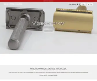 Karveshaving.com(We are delighted to bring you our Daily Shavers Kit in three different metals) Screenshot