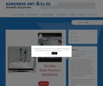 Karvonis.gr(Scientific Equipment) Screenshot