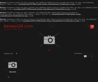 Karwan24.com(Clip Bucket) Screenshot