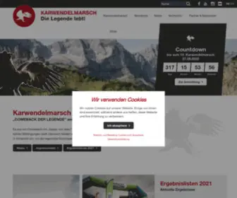 Karwendelmarsch.info(Die Legende lebt) Screenshot