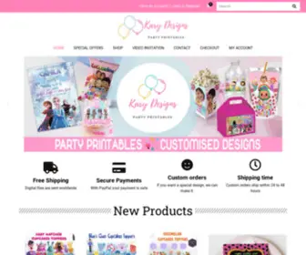 Karydesigns.com(Kary Designs) Screenshot