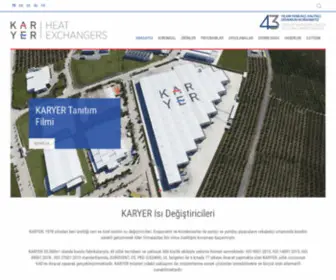 Karyergroup.com(Karyer Isı Değiştiricileri) Screenshot
