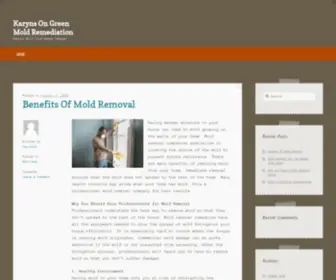 Karynsongreen.com(Karyns On Green Mold Remediation) Screenshot